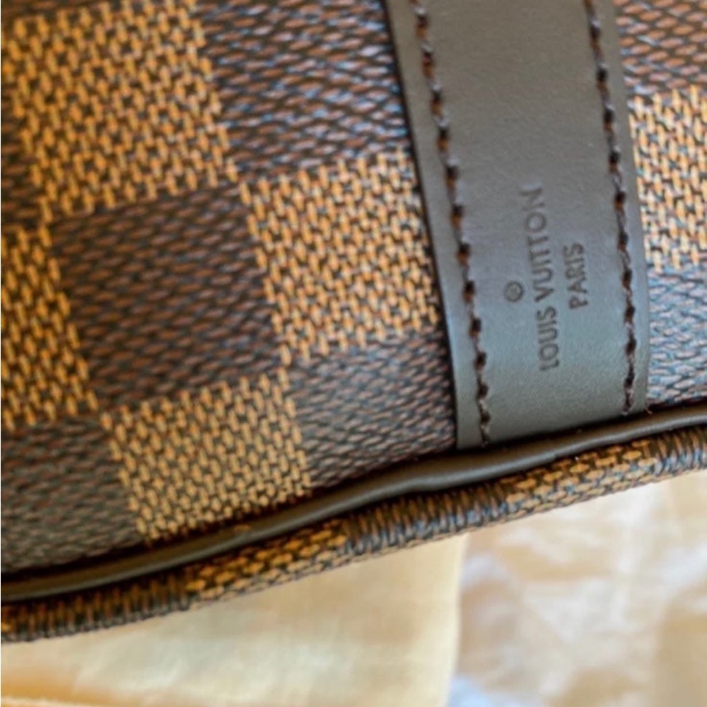 SOLD!!! SOLD!!! SOLD!!! SOLD!!! LOUIS VUITTON SPEEDY BANDOULIÈRE 25 DAMIER EBENE - Picture 9 of 17